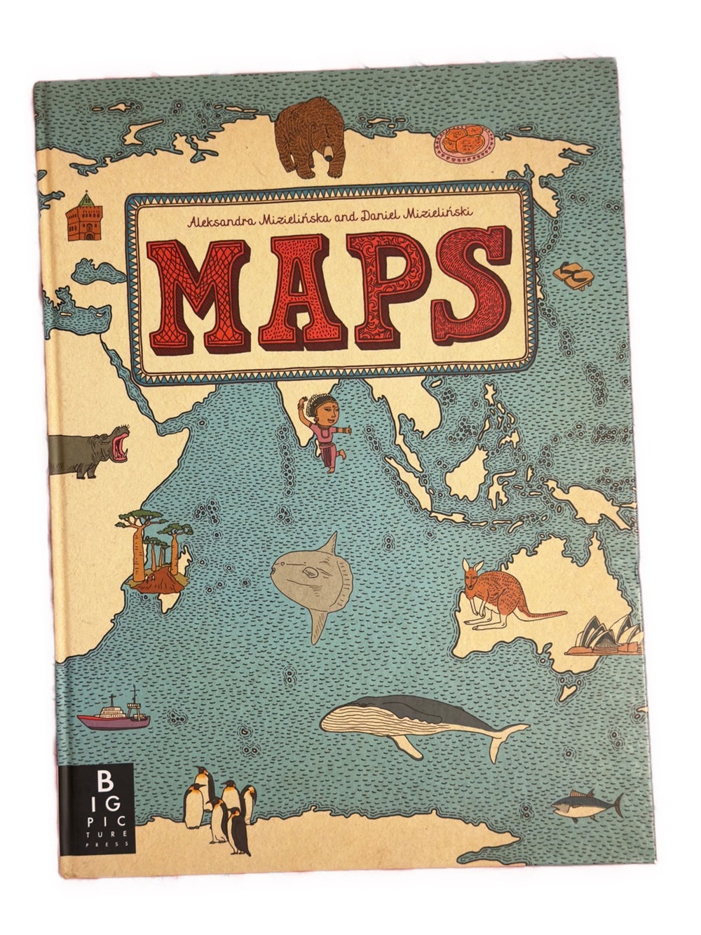 MAPS Kids Picture Book - Illustrated World Map - Big Picture Press